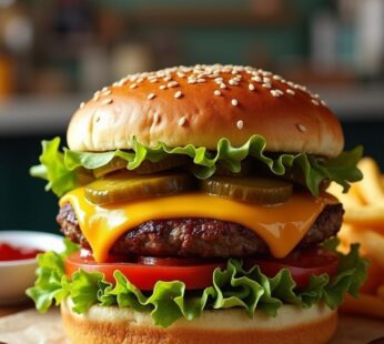Veg Cheese Burger