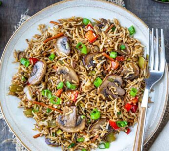 MUSHROOM FRIED RICE