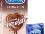 Durex Extra Thin Intense Chocolate Condom 1 pack (12 pieces