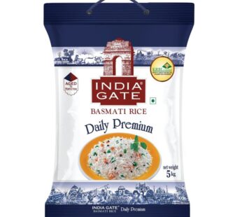 India Gate Everyday Pure Basmati Rice (Medium Grain) 5kg