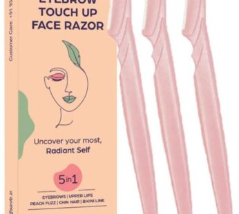 Sanfe Reusable Eyebrow Touch Up Face Razor 3 pcs, 3 pieces