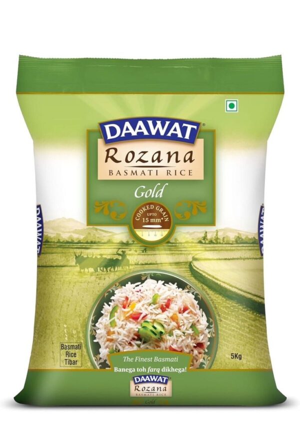 Daawat Rozana Gold Basmati Rice 5kg
