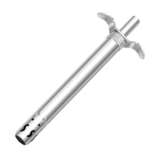 Fackelmann Stainless Steel Gas Lighter (Silver)