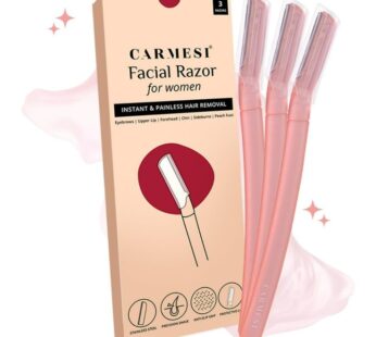 Carmesi Reusable Face Razor for Women 3 pcs, 3 pieces