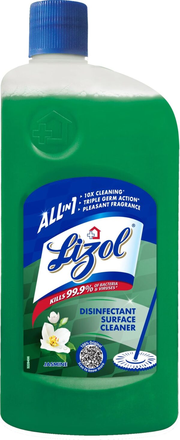 Lizol Disinfectant Surface & Floor Cleaner - 500 ml)