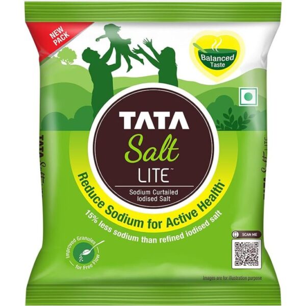 Tata Salt Lite (15% Less Sodium) 1kg