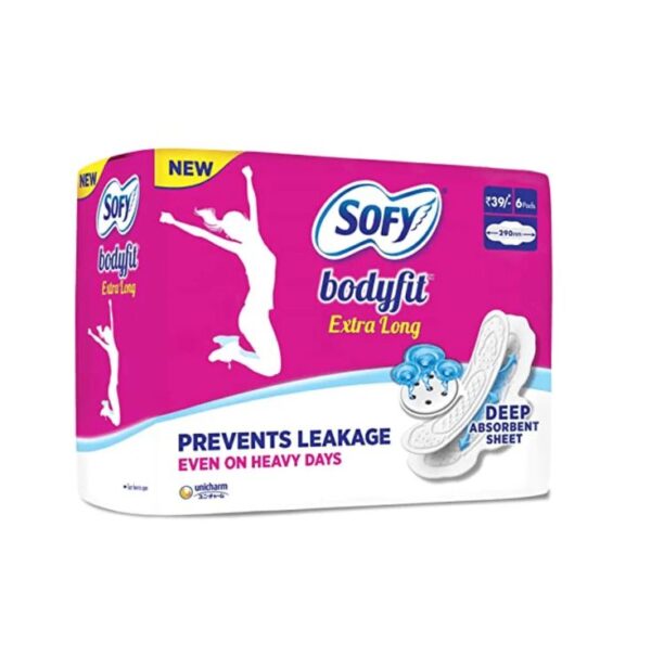Sofy Bodyfit Pro Sanitary Pads 18 pieces, 1 pack (18 pieces)