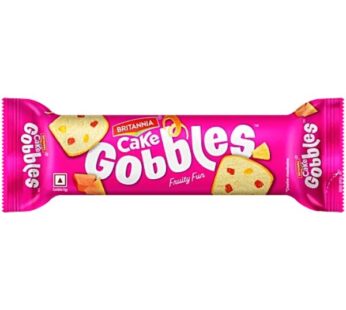 Britannia Gobbles Fruity Fun Slice Cake (Veg) 55g