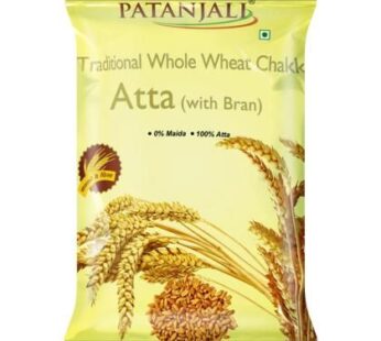 Patanjali Whole Wheat Chakki Atta (with Bran) 5 kg