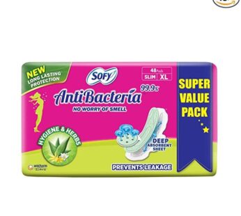 Sofy Anti Bacteria Sanitary Pads  28 units