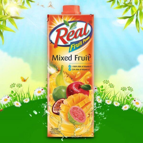 Real Fruit Power Masala Mixed Fruit Juice 1ltr