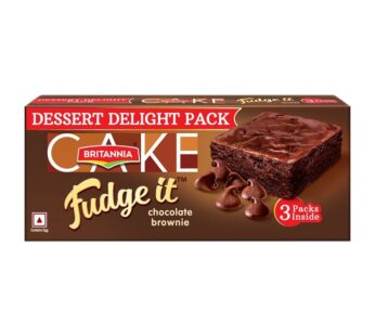 Britannia Cake Fudge it Chocolate Brownie 120g