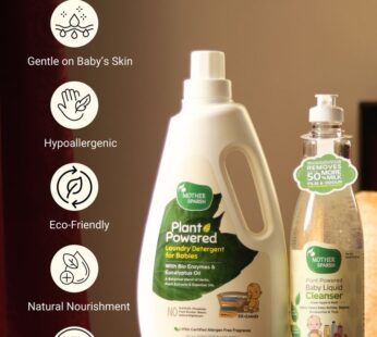 Mother Sparsh Plant Powered Laundry Baby Detergent 1 l, 1 ltr