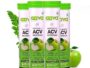 OZiva Apple Cider Vinegar Moringa Effervescent Tablets (Green Apple)  15 tablets, 1 pack (15 tablets)