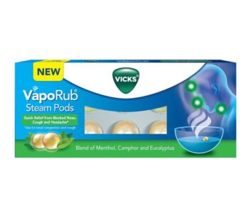 Vicks VapoRub Steam Pods 4 capsules