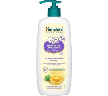 Himalaya Head to Toe Baby Wash with Pure Cow Ghee 400 ml