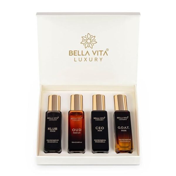 Bella Vita Organic Men's Luxury Perfume Gift Set