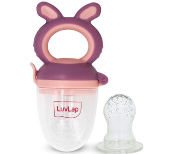 LuvLap Silicone Food/Fruit Baby Nibbler with Extra Mesh