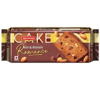 Britannia Nut & Raisin Romance Slice Cake – Pack of 2