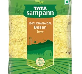 Tata Sampann 100% Chana Dal Fine Besan/Gram Flour 500g
