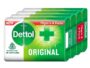 Dettol Original Bathing Bar Soap with 12 Hrs Germ Protection 4 soap