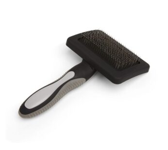 Foodie Puppies Thin Slicker Brush (Grey) 1 piece