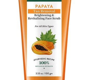 Biotique Papaya Tan Removal Brightening & Revitalizing Face Scrub – 100 g