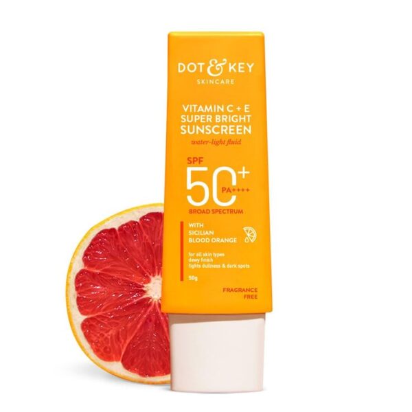 Dot & Key Vitamin C + E Super Bright Sunscreen (SPF 50 PA+++) 50g