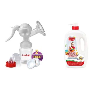 LuvLap Manual Breast Pump 3 Level Suction 1 unit