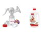 LuvLap Manual Breast Pump 3 Level Suction 1 unit
