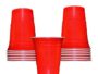URGO Premium Red Party Cups / Disposable Glass (480 ml)