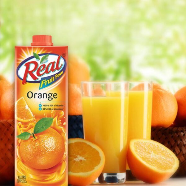 Real Fruit Power Orange Juice  1ltr