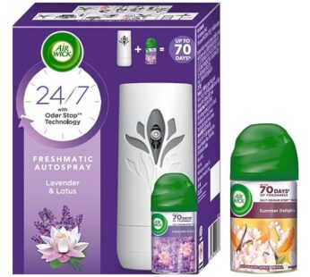 Airwick Freshmatic Autospray Air Freshener Kit (Lavender & Lotus)